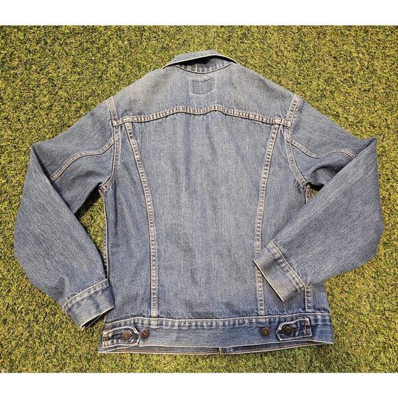 Vintage Levi’s Blue Jean Denim Trucker Jacket Size 38 70506 0216 Made in Canada - Picture 6 of 8